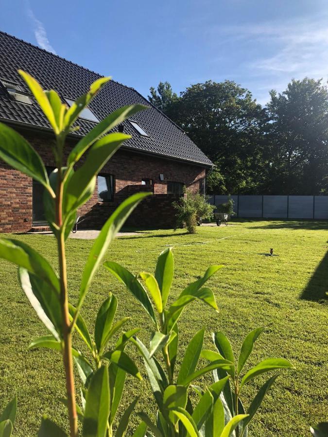 Moderne Ferienwohnung in Nordseenähe  Mildstedt Exterior foto