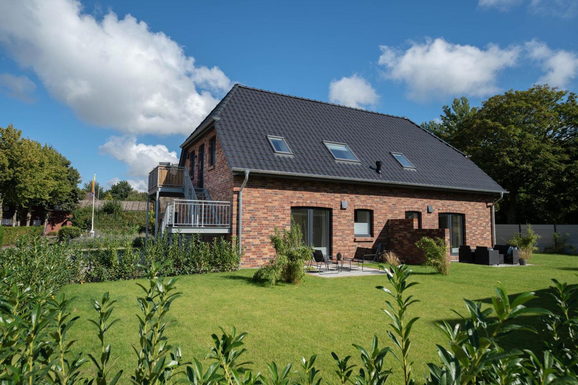 Moderne Ferienwohnung in Nordseenähe  Mildstedt Exterior foto